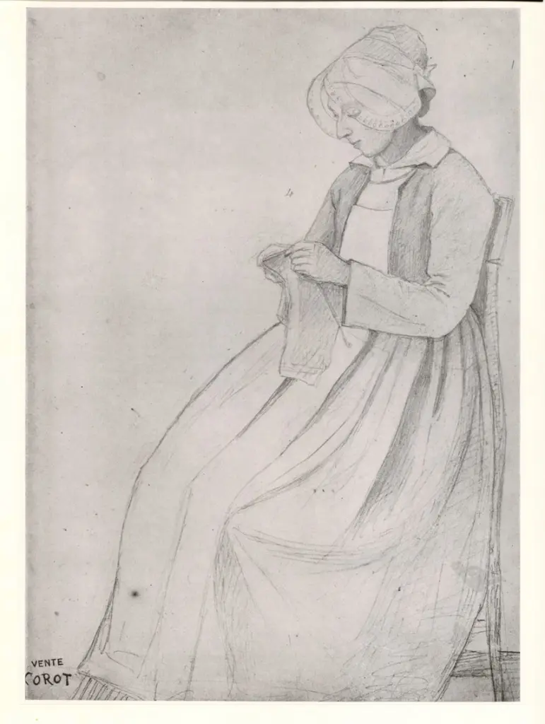 Anonimo , Corot, Jean-Baptiste-Camille - sec. XIX , fronte