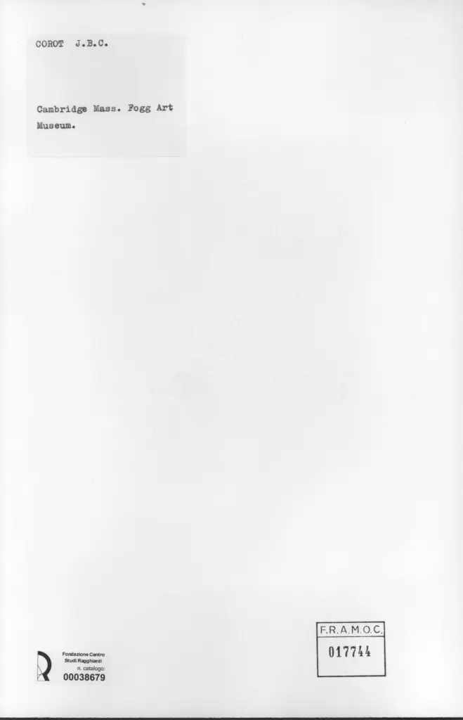 Anonimo , Corot, Jean-Baptiste-Camille , retro