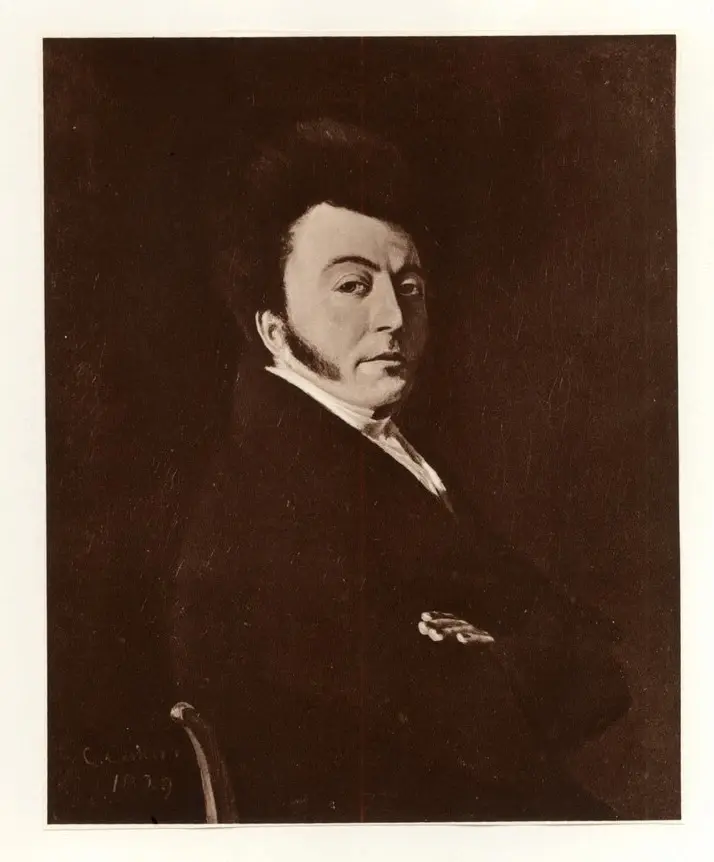 Anonimo , Corot, Jean-Baptiste-Camille - sec. XIX - M. Abel Osmond , fronte