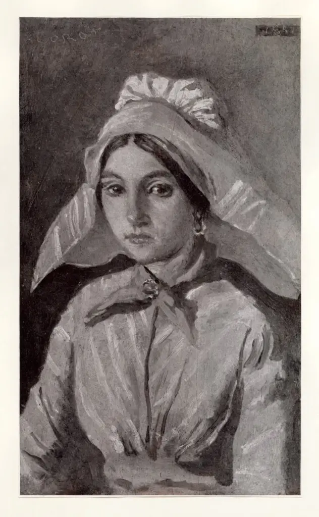 Anonimo , Corot, Jean-Baptiste-Camille - sec. XIX , fronte