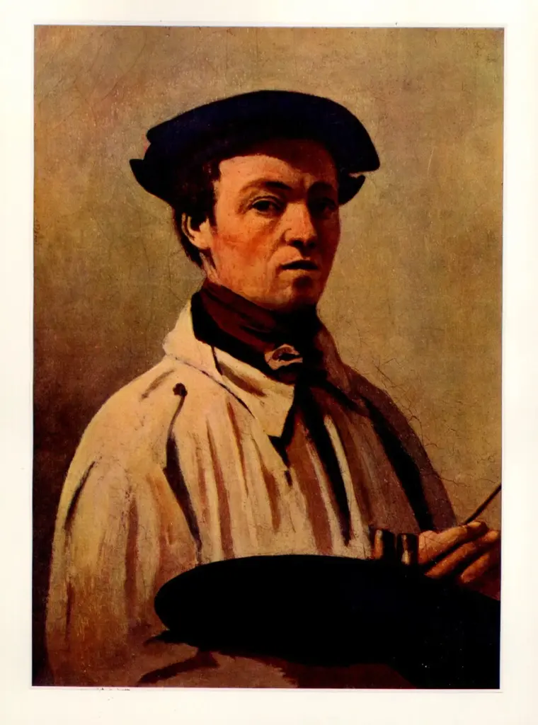 Anonimo , Corot, Jean-Baptiste-Camille - sec. XIX , fronte