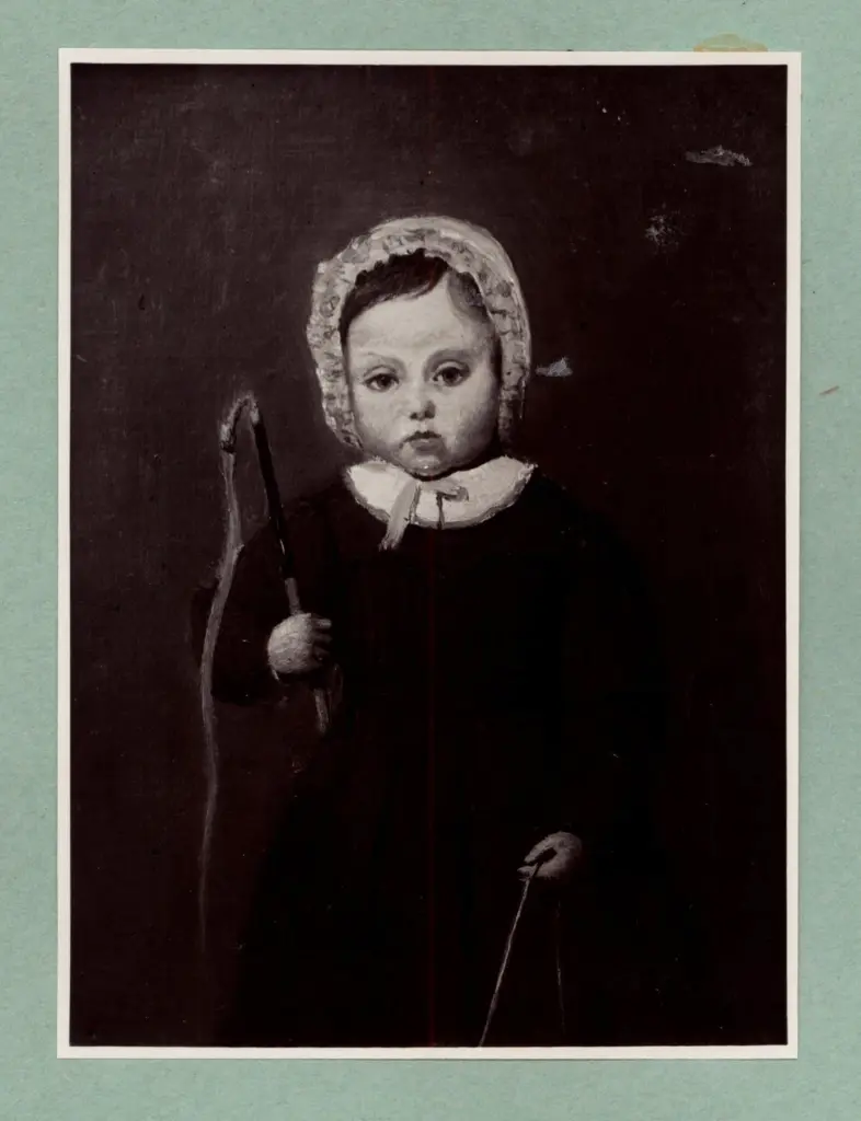 Anonimo , Corot, Jean-Baptiste-Camille - sec. XIX - Ritratto di Louis Robert , fronte