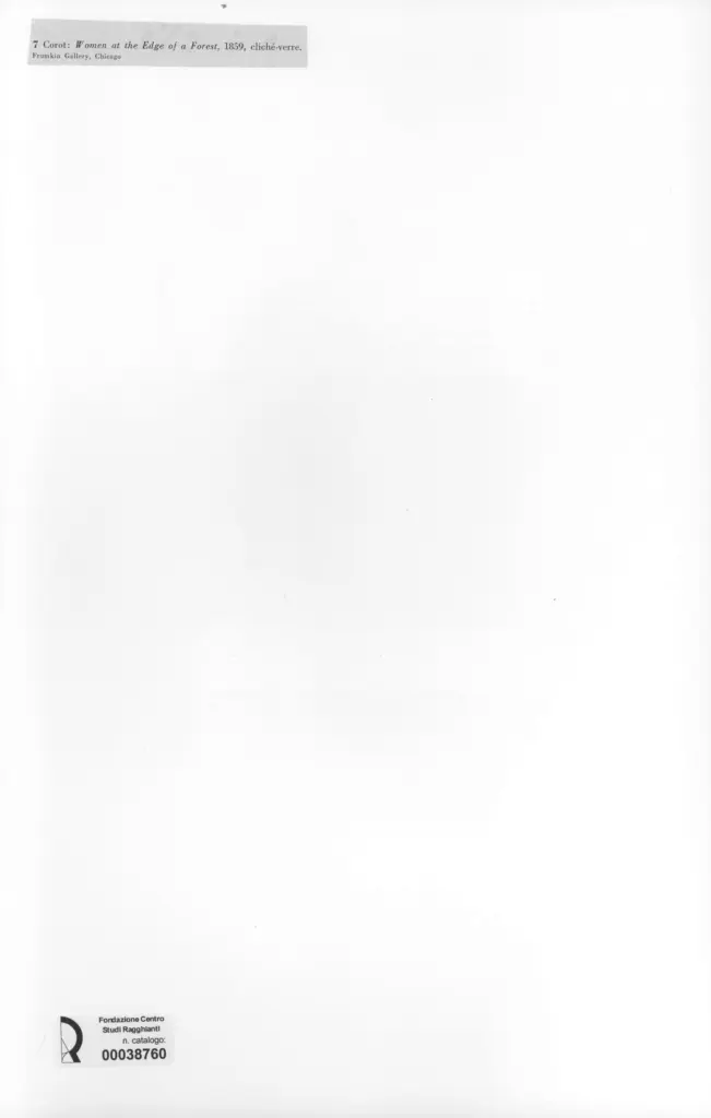 Anonimo , Corot, Jean-Baptiste-Camille - sec. XIX , retro