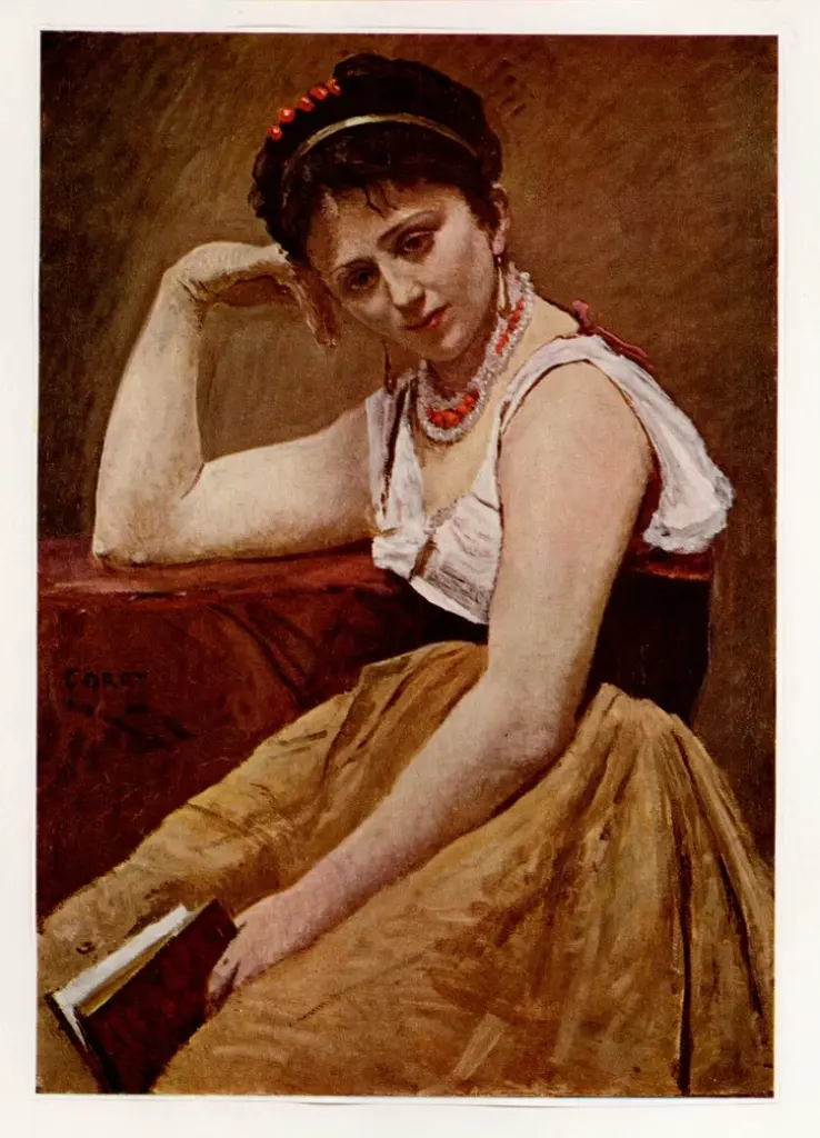 Anonimo , Corot, Jean-Baptiste-Camille - sec. XIX , fronte