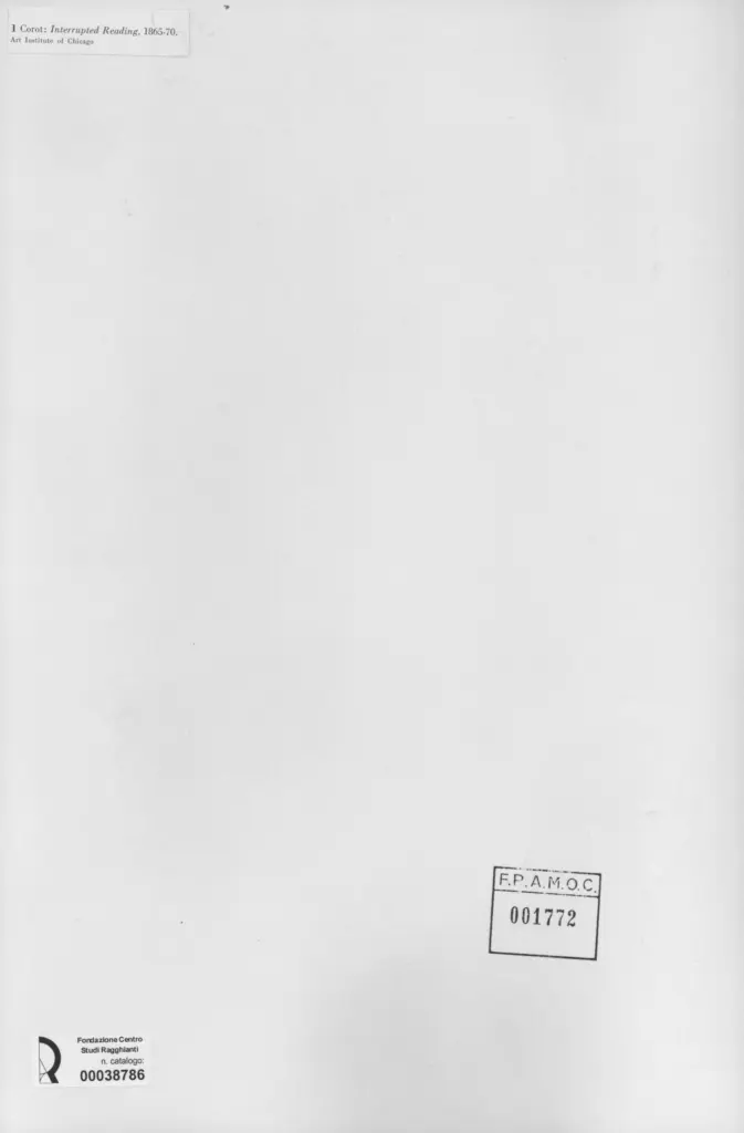 Anonimo , Corot, Jean-Baptiste-Camille - sec. XIX , retro