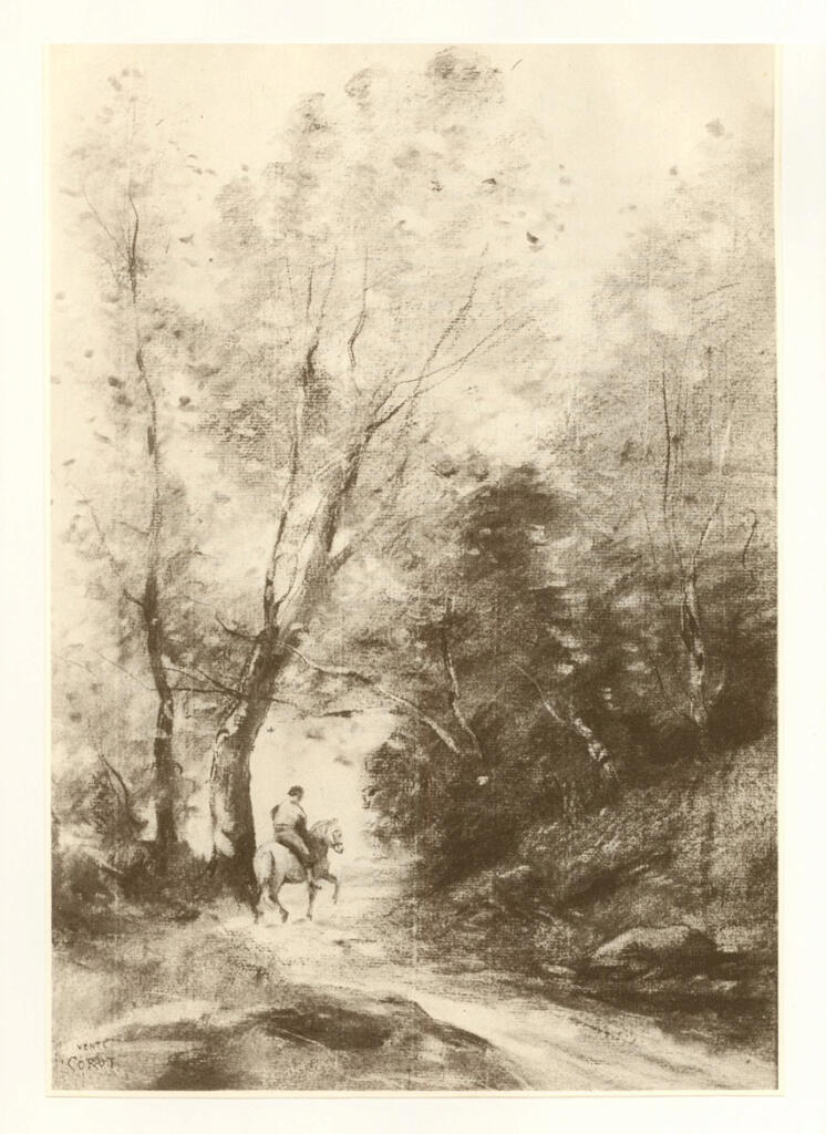 Corot, Jean Baptiste Camille , Le retour au logis (foret de Coubron)