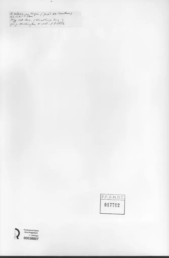 Anonimo , Corot, Jean-Baptiste-Camille - sec. XIX , retro