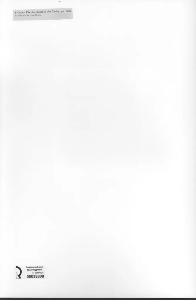 Anonimo , Corot, Jean-Baptiste-Camille - sec. XIX , retro