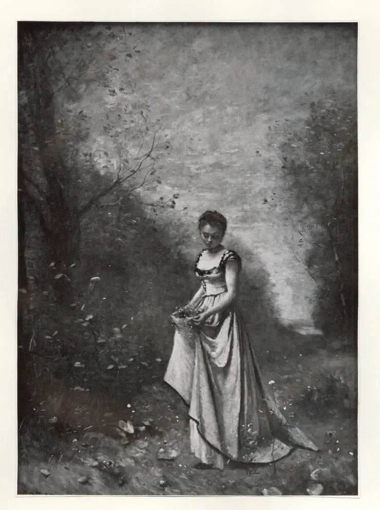 Anonimo , Corot, Jean Baptiste Camille - sec. XIX - Le Printemps de la vie , fronte