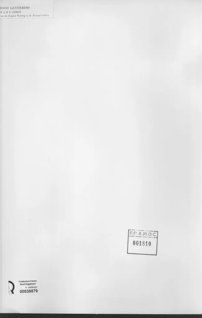Anonimo , Corot, Jean Baptiste Camille , retro