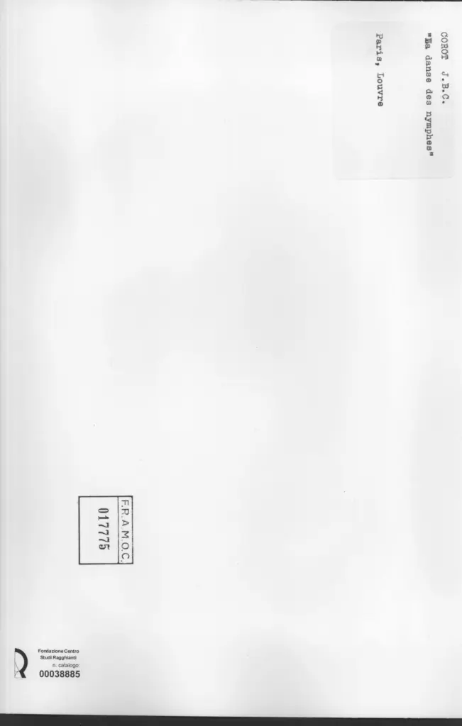 Anonimo , Corot, Jean Baptiste Camille - sec. XIX - La danse des nymphes , retro