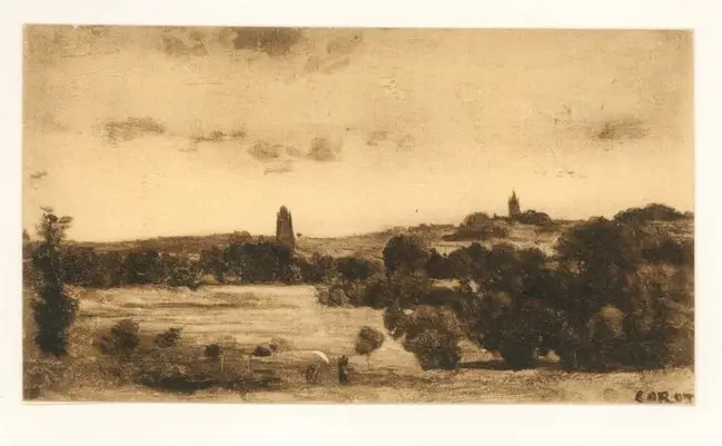 Anonimo , Corot, Jean Baptiste Camille , fronte