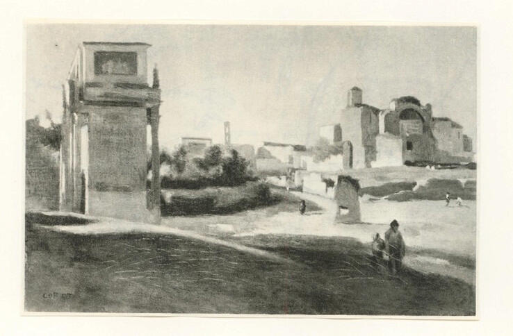 Corot, Jean Baptiste Camille , - Paese islamico