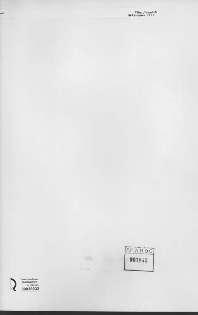 Anonimo, Anonimo , retro