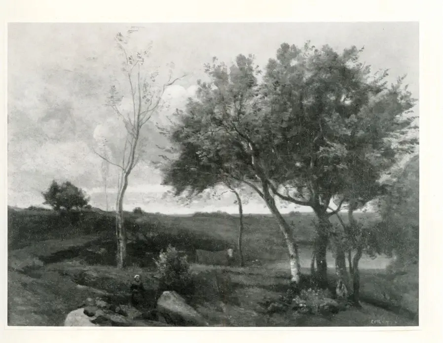 Anonimo , Corot, Jean Baptiste Camille , fronte