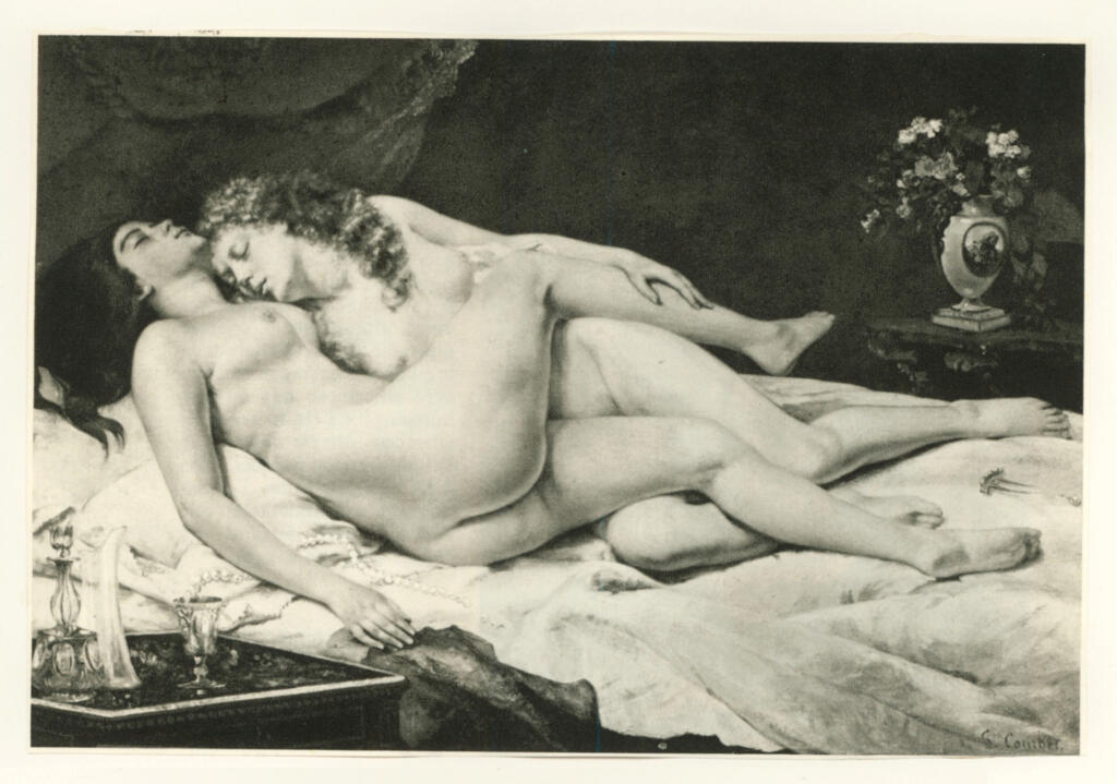 Bulloz , Courbet, Gustave - sec. XIX - Dormeuses , fronte