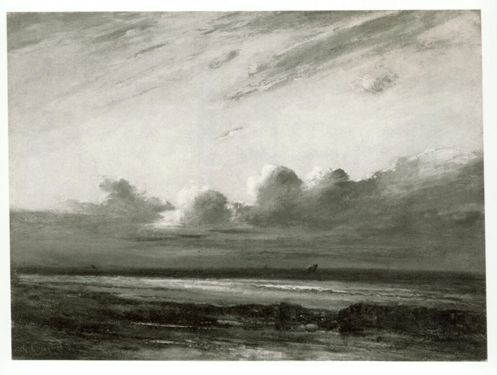 Courbet, Gustave , Marine, effet de lune