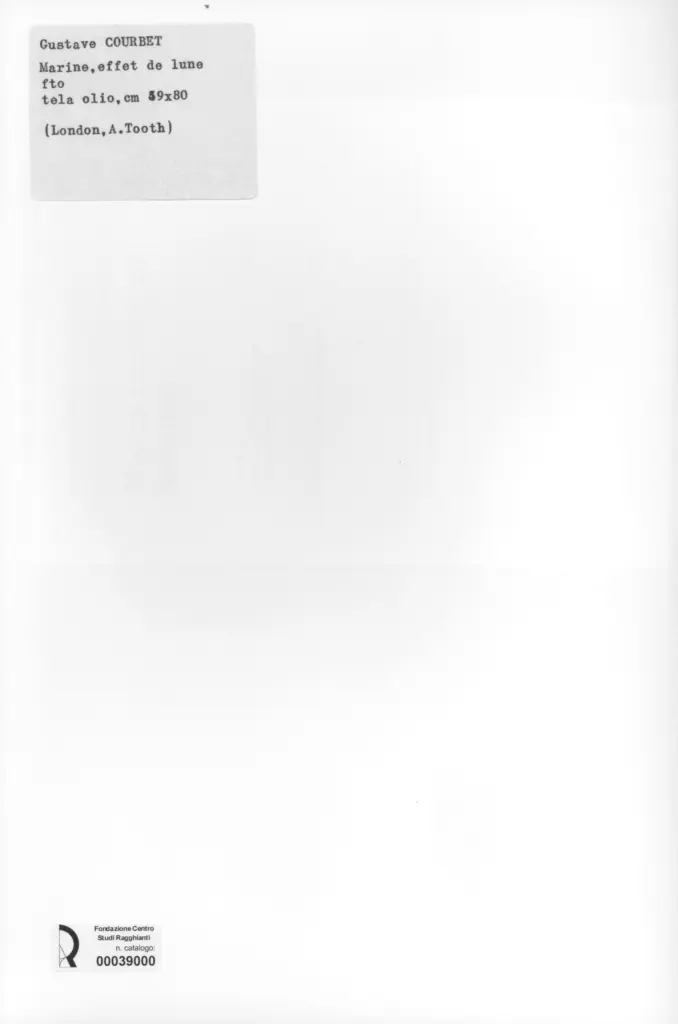 Anonimo , Courbet, Gustave , retro