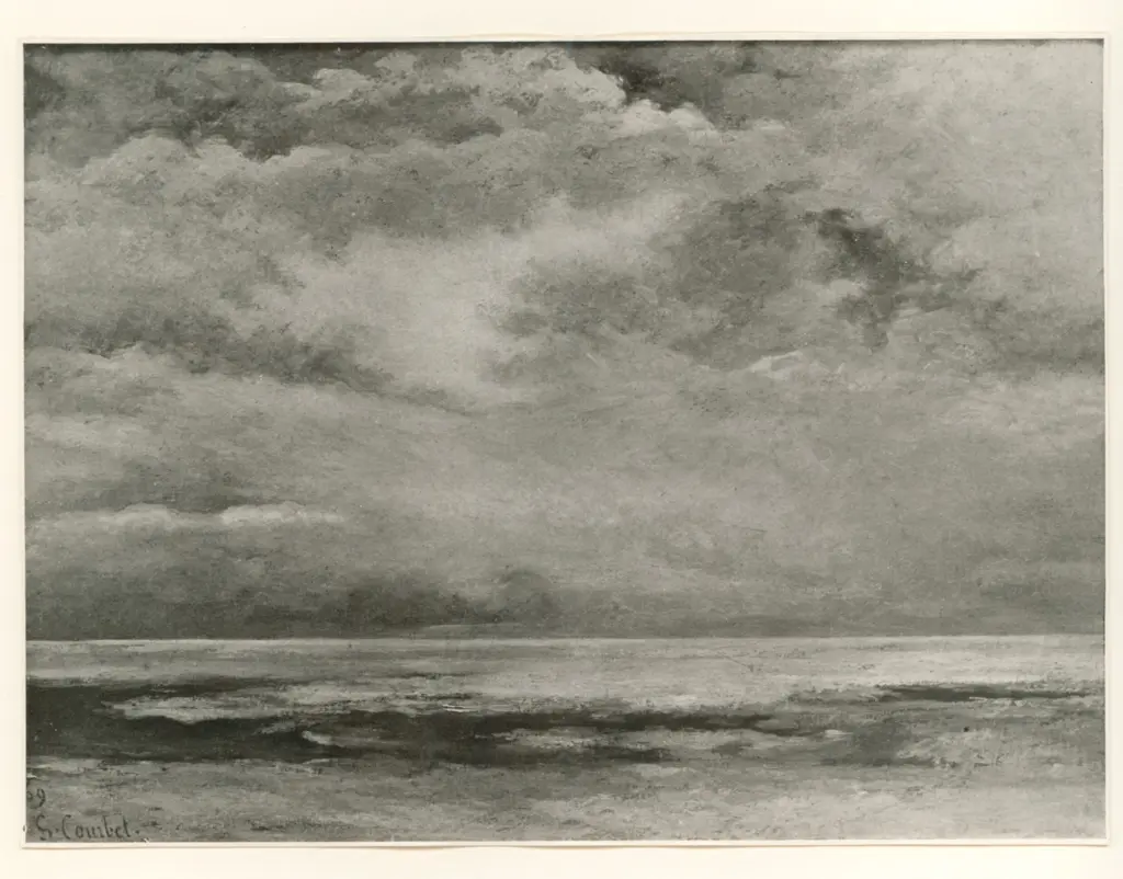 Anonimo , Courbet, Gustave , fronte