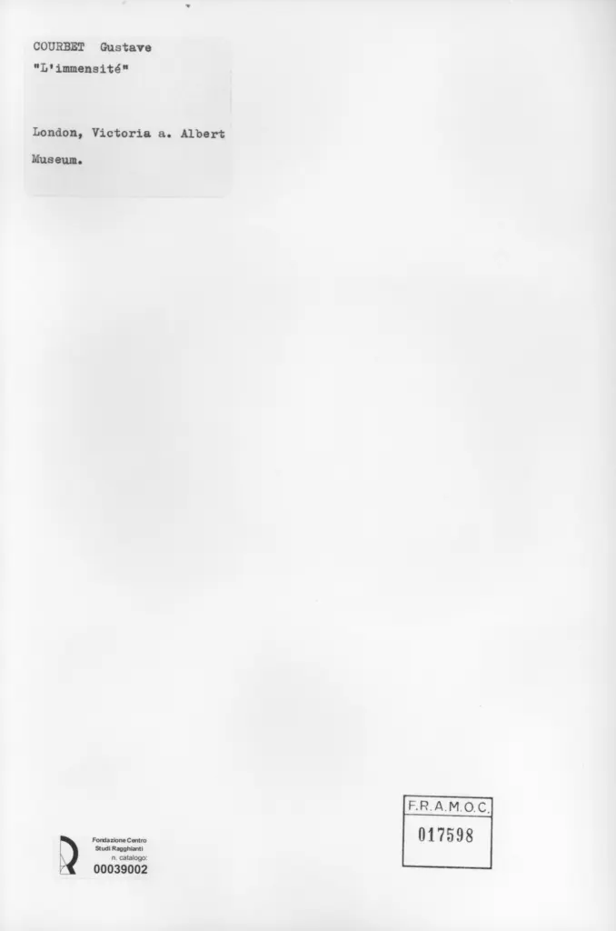 Anonimo , Courbet, Gustave , retro