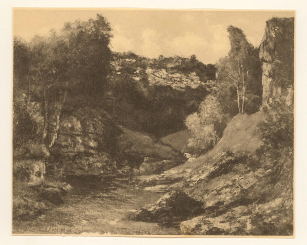 Courbet, Gustave , - Paesaggio