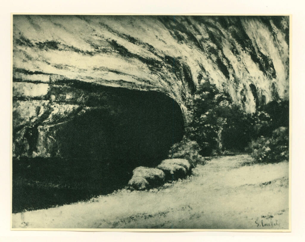 Courbet, Gustave , Grotte de la source de la Loue -