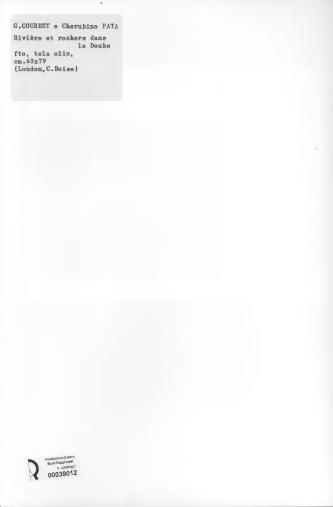 Anonimo , Courbet, Gustave , retro