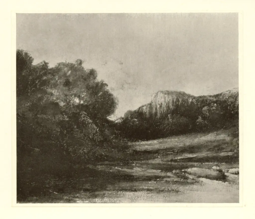Courbet, Gustave , Paesaggio di Ornans