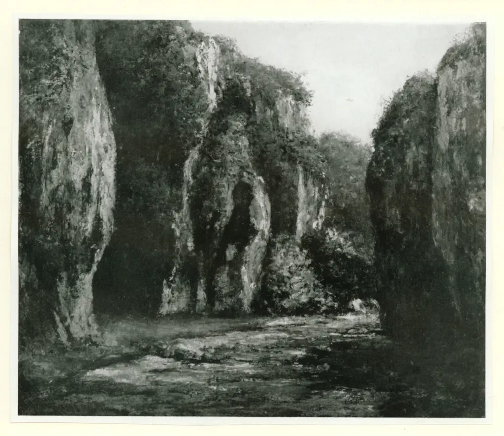 Anonimo , Courbet, Gustave , fronte