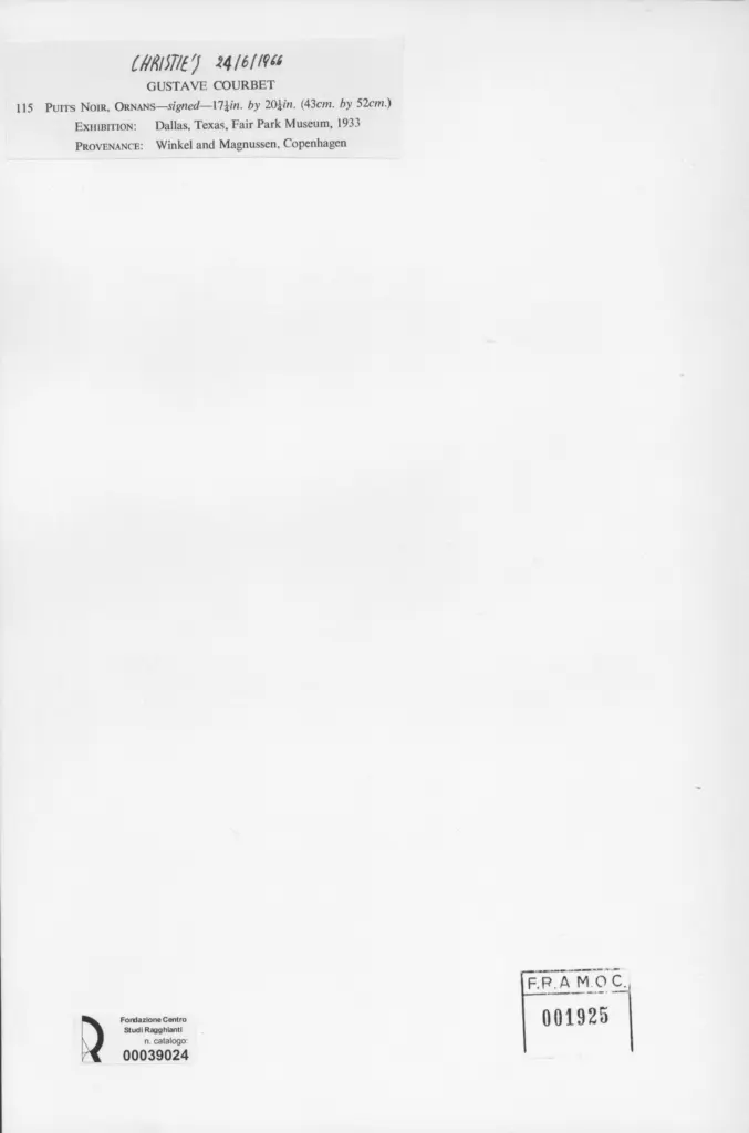 Anonimo , Courbet, Gustave , retro