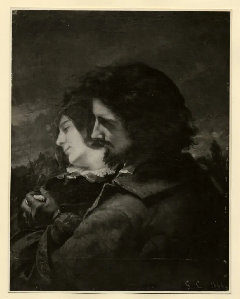 Anonimo , Courbet, Gustave - sec. XIX , fronte