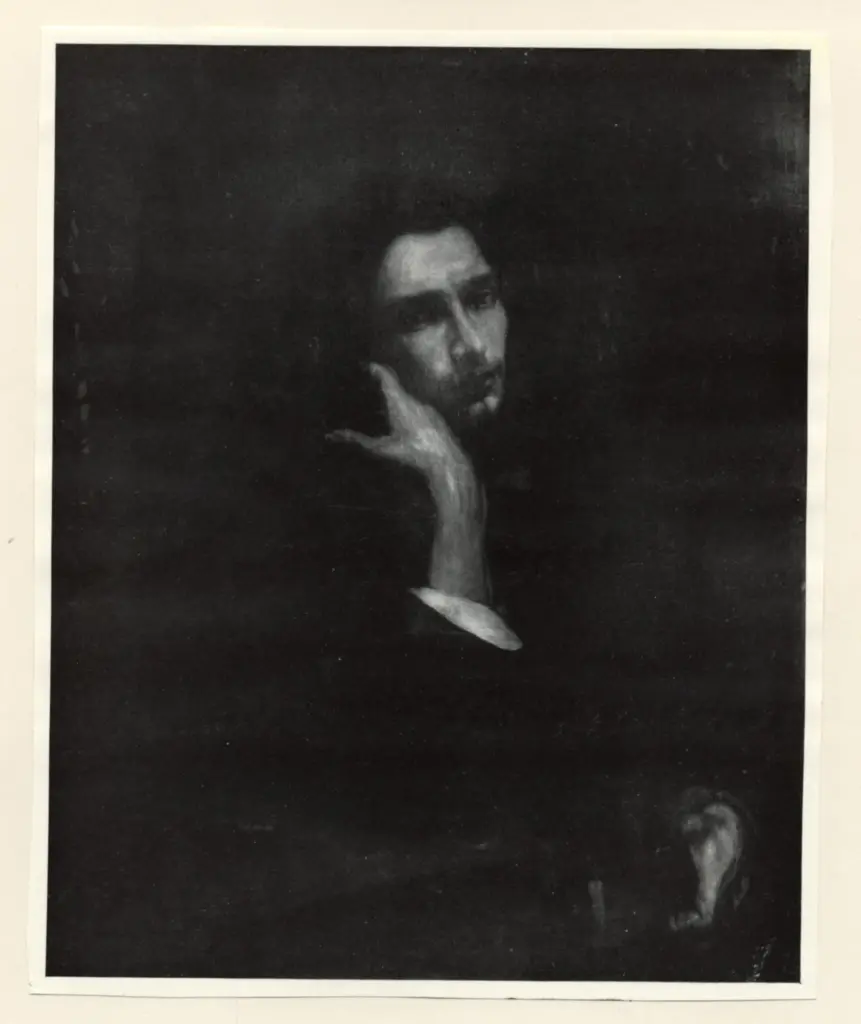 Anonimo , Courbet, Gustave - sec. XIX - Portrait d'un Jeune Homme (Autoritratto?) , fronte