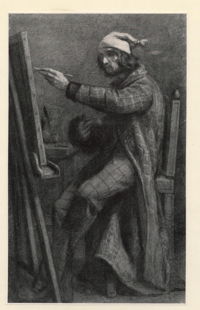 Anonimo , Courbet, Gustave - sec. XIX , fronte