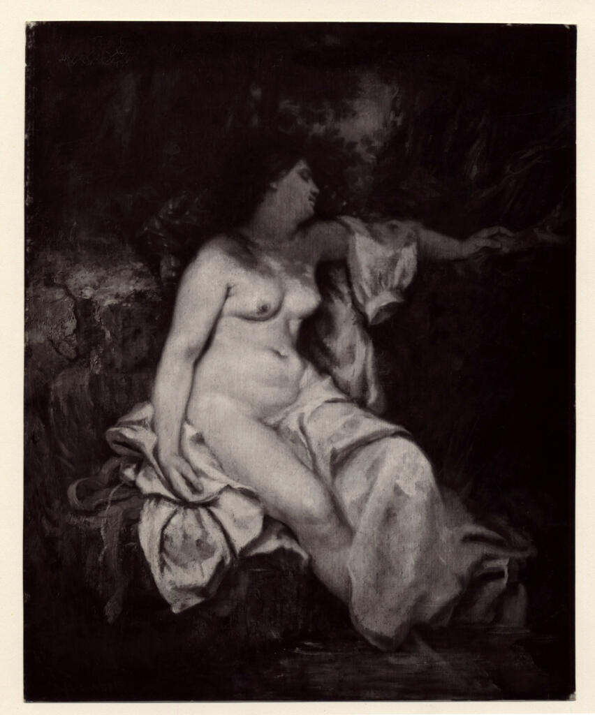 Anonimo , Courbet, Gustave - sec. XIX , fronte