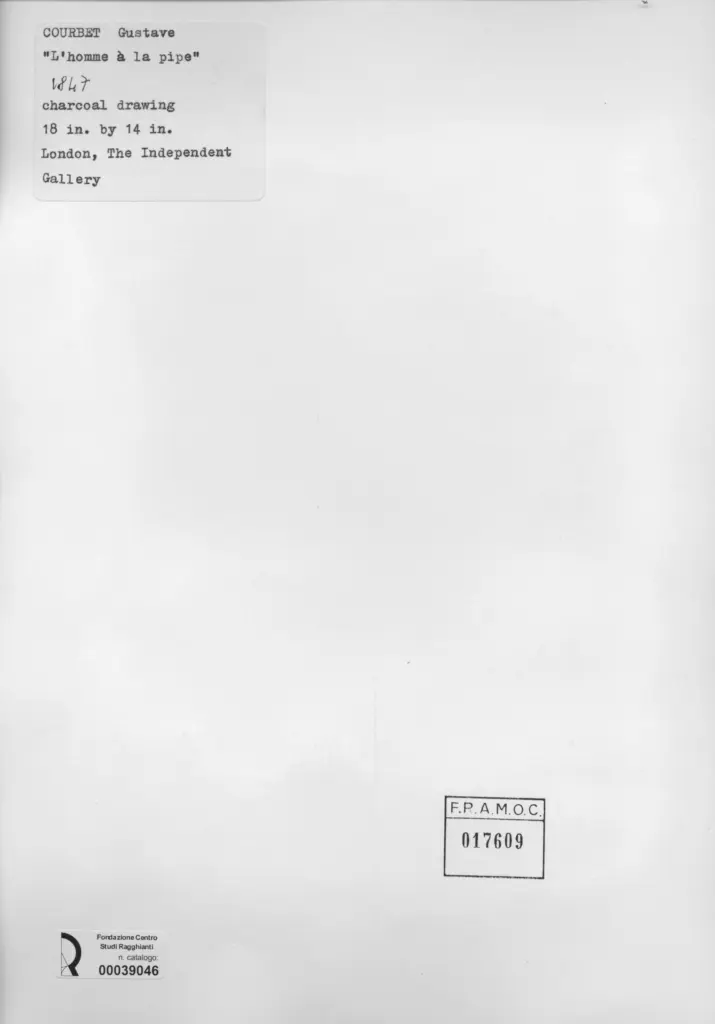 Anonimo , Courbet, Gustave - sec. XIX , retro