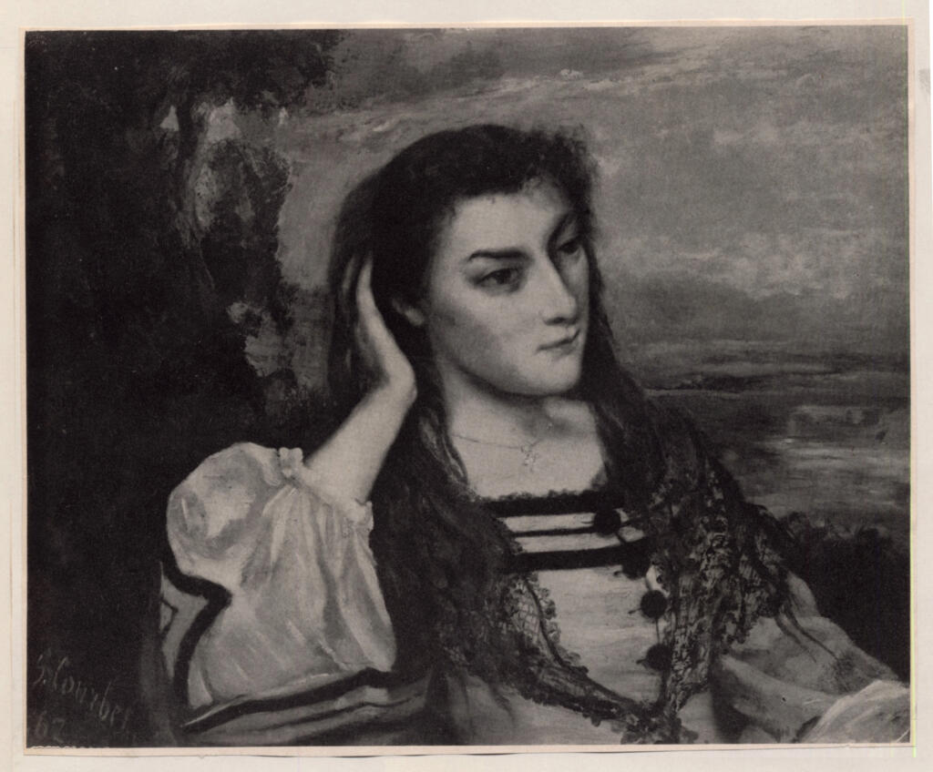 Anonimo , Courbet, Gustave - sec. XIX - Portrait de Madame Boreau