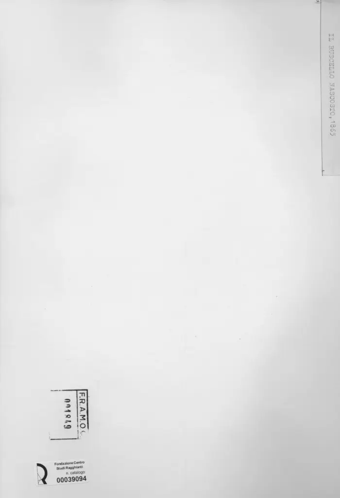 Anonimo, Anonimo , retro