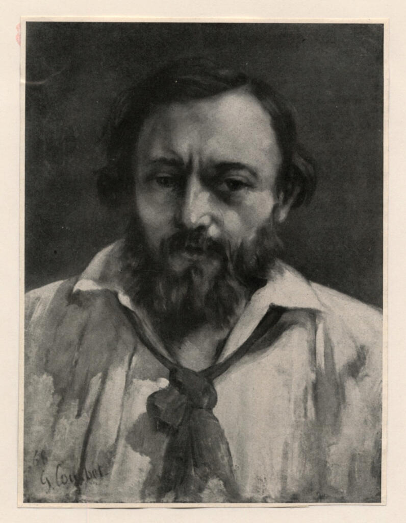 Anonimo , Courbet, Gustave - sec. XIX - Bildnis des Malers Dupont