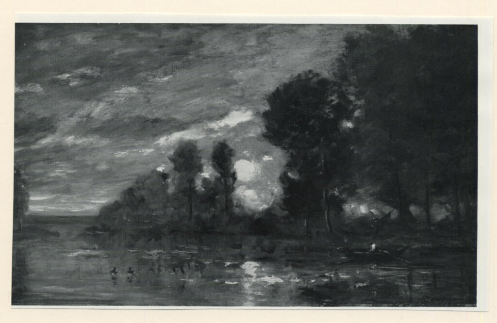 Anonimo , Courbet, Gustave sec. XIX , fronte