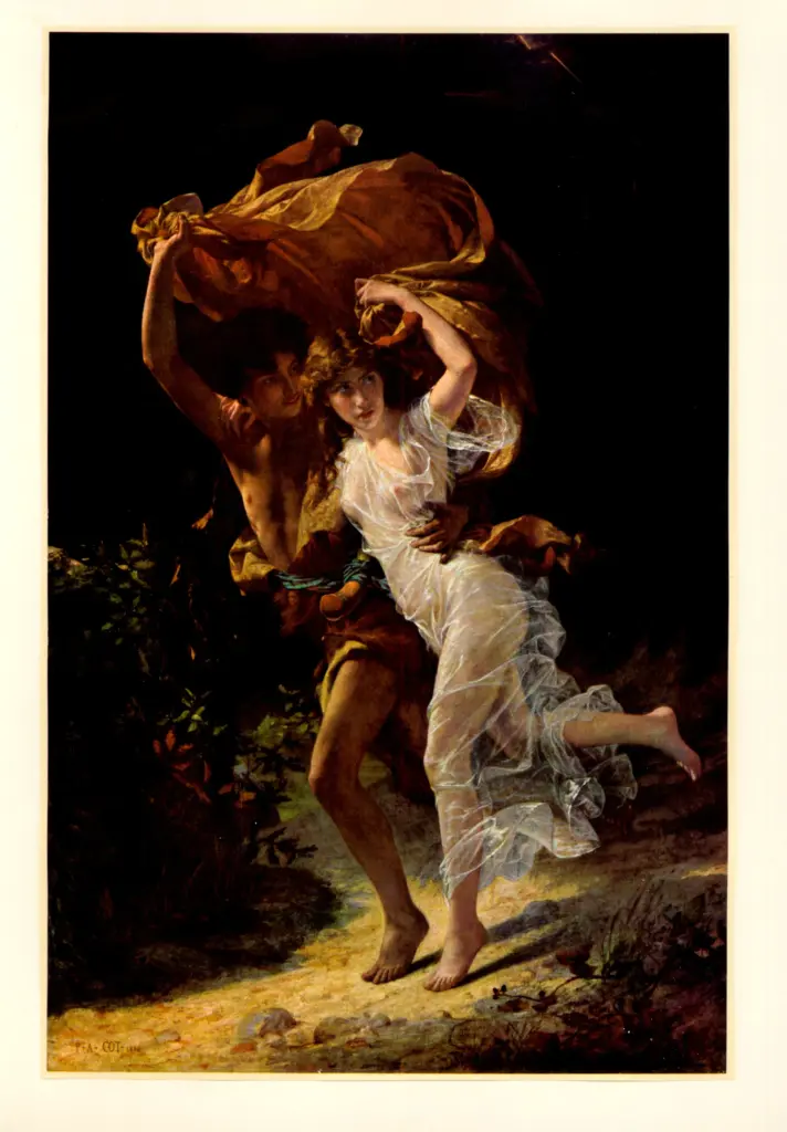 Anonimo , Cot, Pierre - sec. XIX - La tempesta , fronte