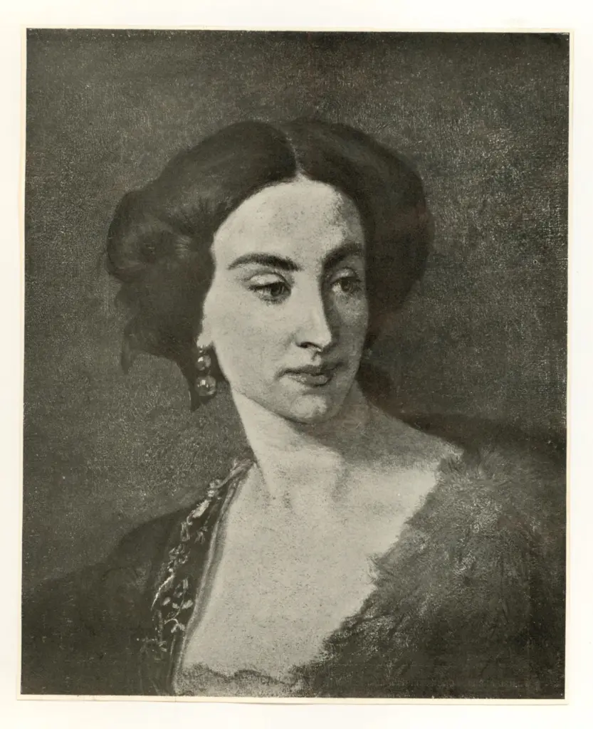 Couture, Thomas , Ritratto di donna