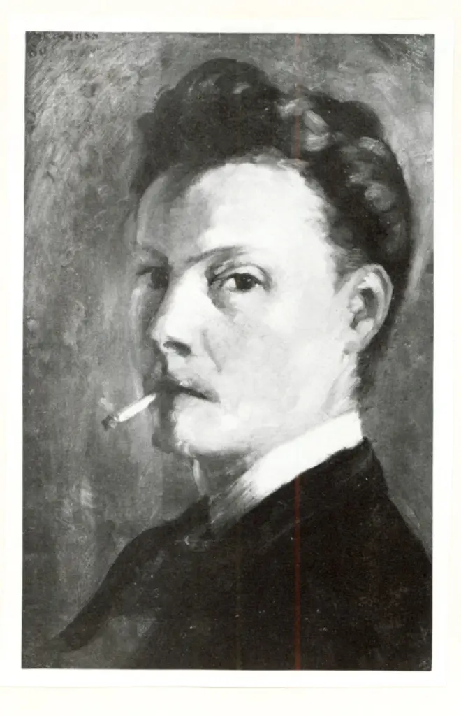 Anonimo , Cross, Henri Edmond - sec. XIX , fronte