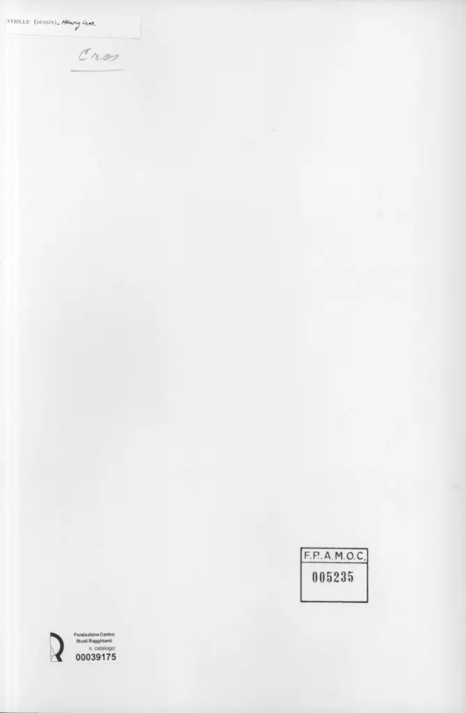 Anonimo, Anonimo , retro