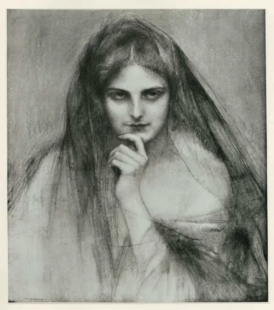 Anonimo , Dagnan-Bouveret, P.A.J. - sec. XIX - Studio , fronte