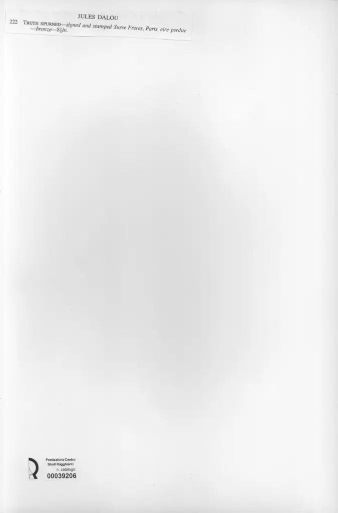 Anonimo , Dalou, Jules - - , retro