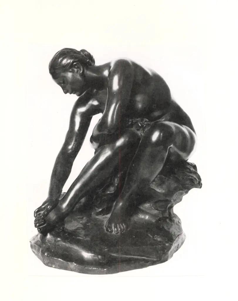 Dalou, Jules , Baigneuse assise