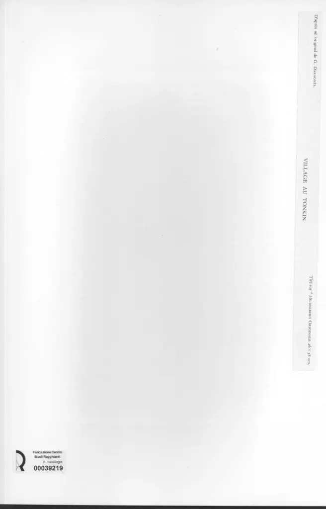 Anonimo , Daragn&eacute;s, Jean Gabriel - sec. XIX/ XX - Village au Tonkin , retro