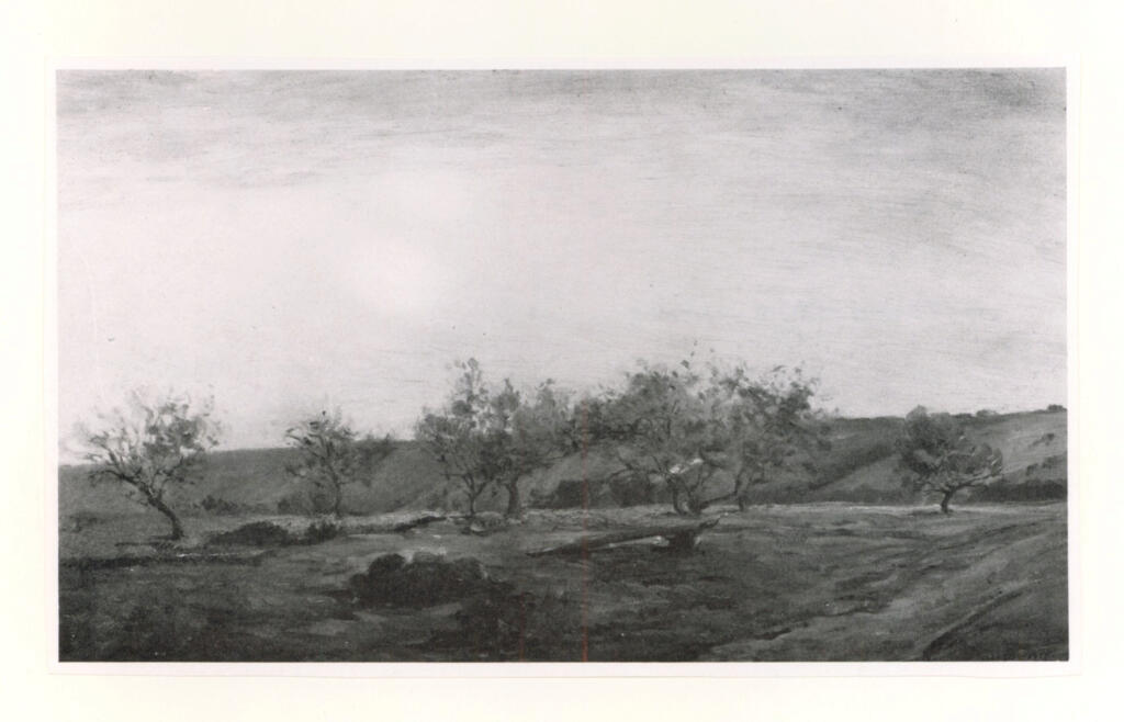 Anonimo , Daubigny, Charles François - sec. XIX - Le Verger , fronte