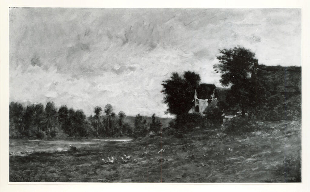Anonimo , Daubigny, Charles François - sec. XIX , fronte