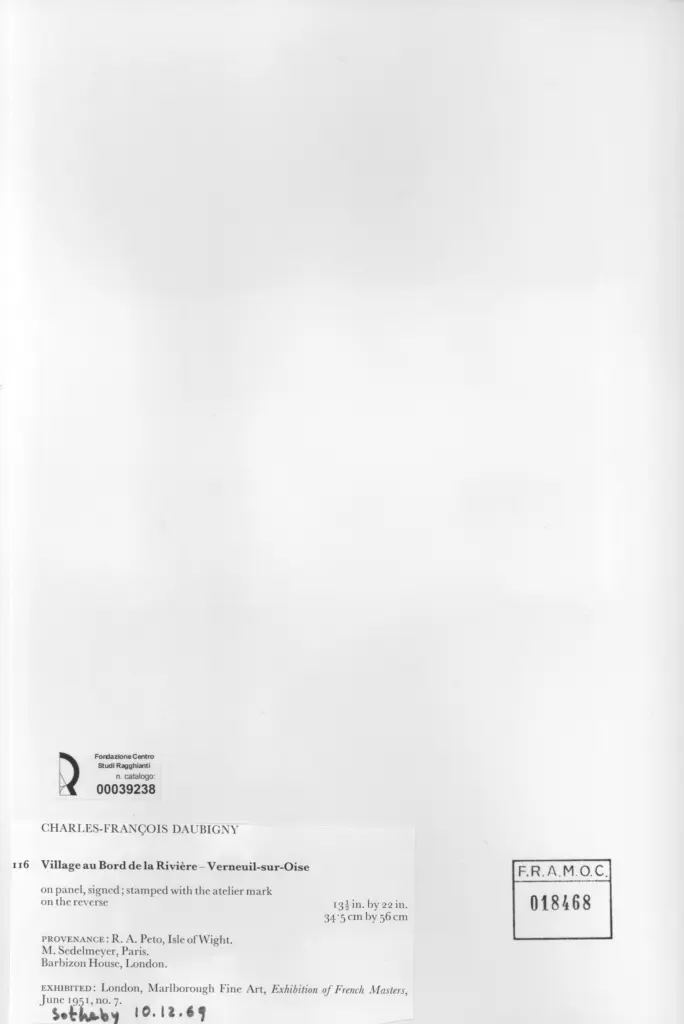 Anonimo , Daubigny, Charles Fran&ccedil;ois , retro